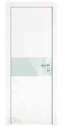 ШИ дверь DO-601 Жемчуг/стекло Белое