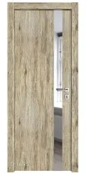 ШИ дверь DO-607 Рустик натуральный/Зеркало