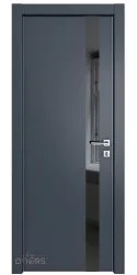 Дверь межкомнатная DO-507 Мэджик ПЭТ/стекло Черное