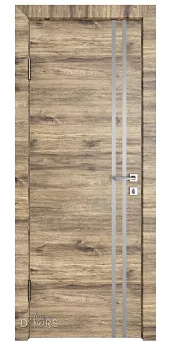 ШИ дверь DG-606 Лофт светлый/молдинги светлые