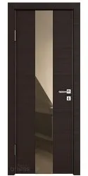 ШИ дверь DO-610 Венге горизонтальный/зеркало Бронза