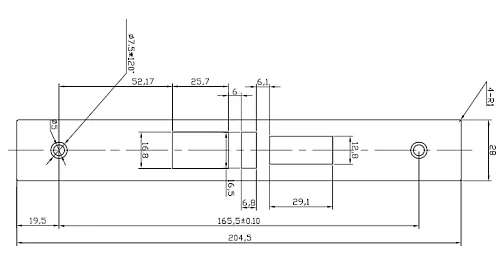 Электронный гостиничный замок HSU-9910-PECL