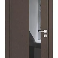 Дверь межкомнатная DO-504 Бронза/стекло Черное