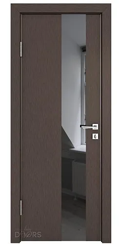 Дверь межкомнатная DO-504 Бронза/стекло Черное