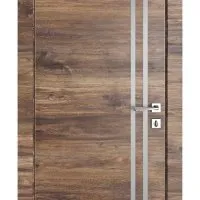 Дверь межкомнатная DG-506 Лофт темный/молдинги светлые