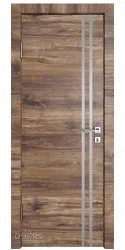 Дверь межкомнатная DG-506 Лофт темный/молдинги светлые
