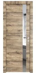 Дверь межкомнатная DO-507 Лофт светлый/Зеркало