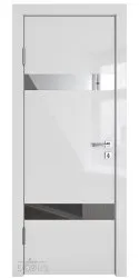 ШИ дверь DO-602 Серый глянец/Зеркало