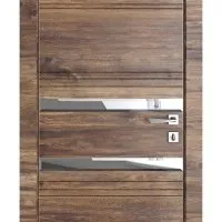 Дверь межкомнатная DO-515 Лофт темный/Зеркало