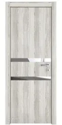 Дверь межкомнатная DO-513 Айс/Зеркало