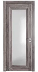 Дверь межкомнатная DO-PG6 Орех седой темный/Ромб