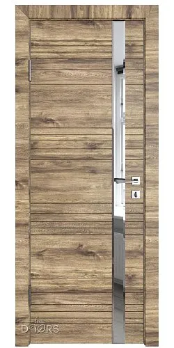 Дверь межкомнатная DO-514 Лофт светлый/Зеркало