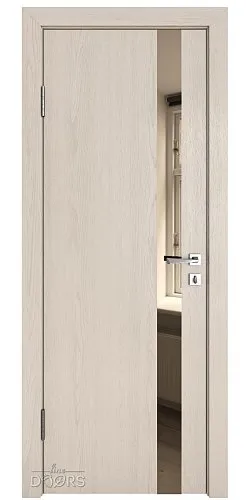 ШИ дверь DO-607 Ясень капучино/зеркало Бронза