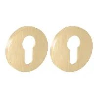 Накладка Fuaro (Фуаро) на цилиндр ET.R.SLR52 SSG-39 сатинированное золото