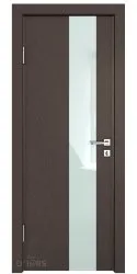 ШИ дверь DO-604 Бронза/стекло Белое