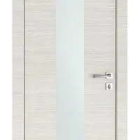 Дверь межкомнатная DO-510 Ива светлая/Снег