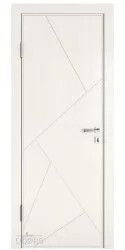 Дверь межкомнатная Прима Белый ясень