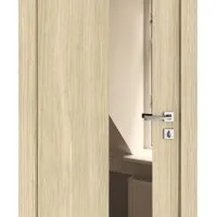 Дверь межкомнатная DO-504 Дуб светлый/зеркало Бронза