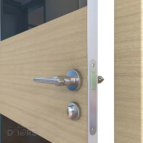 Дверь межкомнатная DO-508 Неаполь/стекло Черное