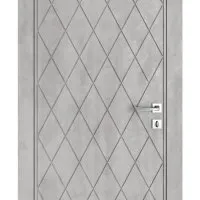 Дверь межкомнатная Рим Бетон светлый