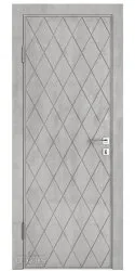 Дверь межкомнатная Рим Бетон светлый