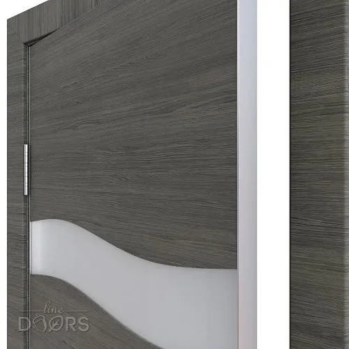 Дверь DO-503 Ольха темная/Снег Скидка 50 %!