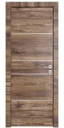 Дверь межкомнатная DG-517 Лофт темный/молдинги светлые