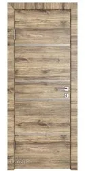 ШИ дверь DG-617 Лофт светлый/молдинги светлые