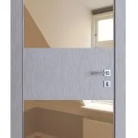 ШИ дверь DO-608 Металлик/зеркало Бронза