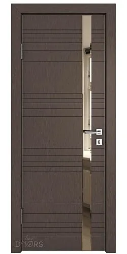 Дверь межкомнатная DO-514 Бронза/зеркало Бронза