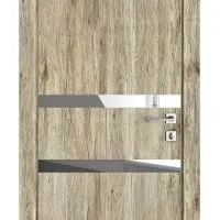 ШИ дверь DO-613 Рустик натуральный/Зеркало