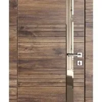 Дверь межкомнатная DO-514 Лофт темный/зеркало Бронза