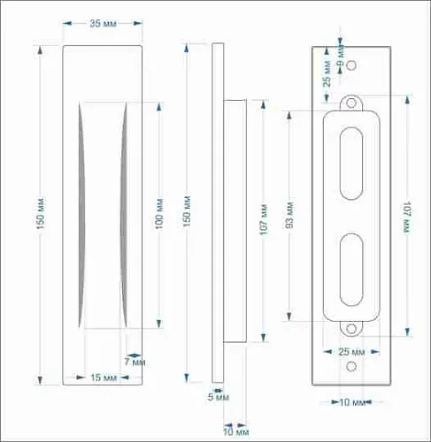 Ручки-купе SDH-03 SС