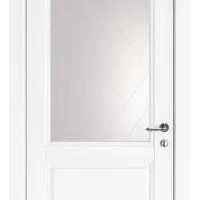 Дверь межкомнатная DO-SORENTO Белый бархат