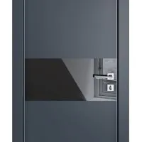 Дверь межкомнатная DO-501 Мэджик ПЭТ/стекло Черное