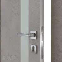 ШИ дверь DO-607 Бетон светлый/Снег