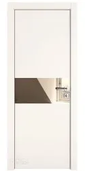 ШИ дверь DO-601 Сливки/зеркало Бронза