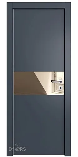 Дверь межкомнатная DO-501 Мэджик ПЭТ/зеркало Бронза