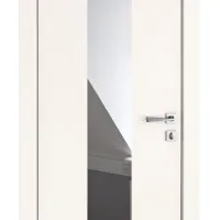 ШИ дверь DO-610 Сливки/Зеркало