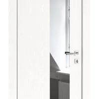 Дверь межкомнатная DO-504 Жемчуг/Зеркало