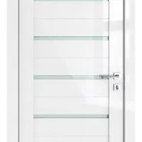 Дверь межкомнатная Ц-ДО-Т4 Белый глянец/Белое