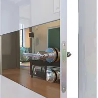 Шумоизоляционная дверь с зеркалом