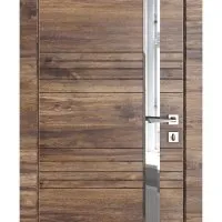 Дверь межкомнатная DO-514 Лофт темный/Зеркало
