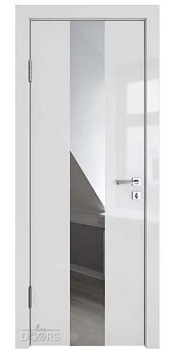 ШИ дверь DO-610 Серый глянец/Зеркало