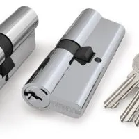 Цилиндровый Fuaro (Фуаро) механизм (100 ZA/60) 1000ZAKey60(25+10+25) CP хром 5Key