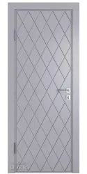 Дверь межкомнатная Рим Металлик