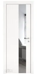 ШИ дверь DO-604 Жемчуг/Зеркало