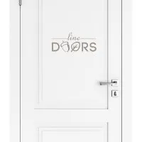 Дверь межкомнатная DG-BARSELONA Белый бархат