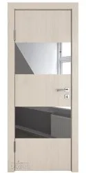 ШИ дверь DO-608 Ясень капучино/Зеркало