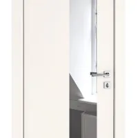 Дверь межкомнатная DO-504 Сливки/Зеркало